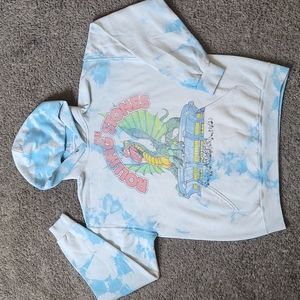 The Rolling Stones tie dye Pullover Hoodie